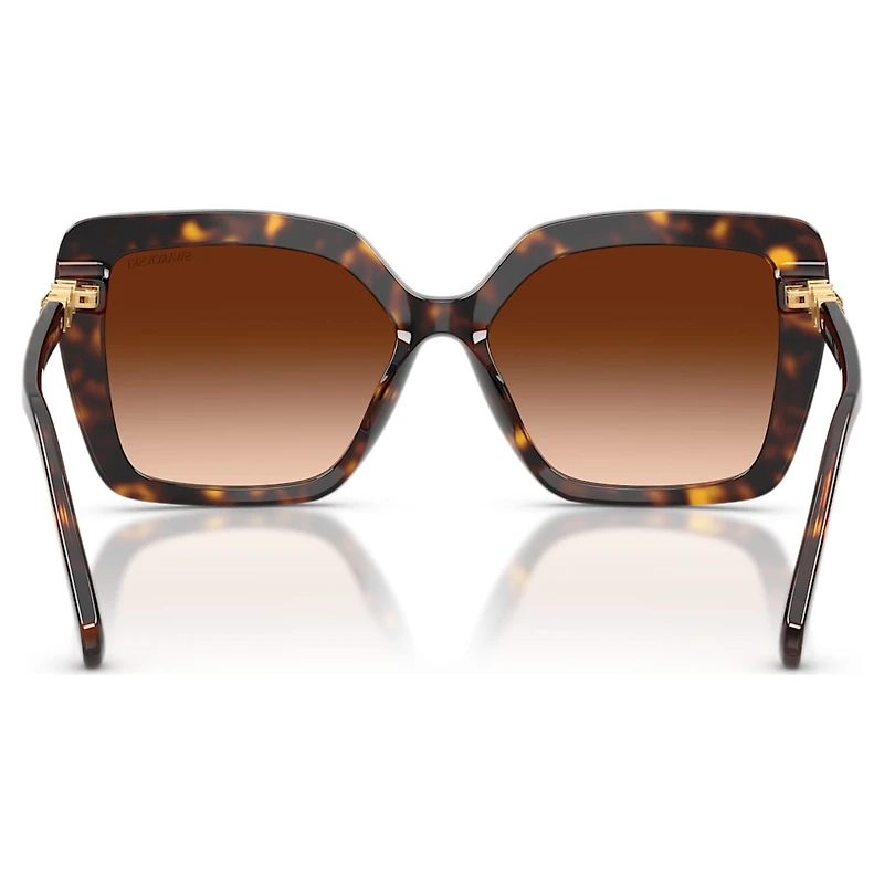 Sunglasses, Square shape, SK6049, Brown by SWAROVSKI