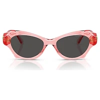 Sunglasses, Pillow shape, SK6050, Pink by SWAROVSKI