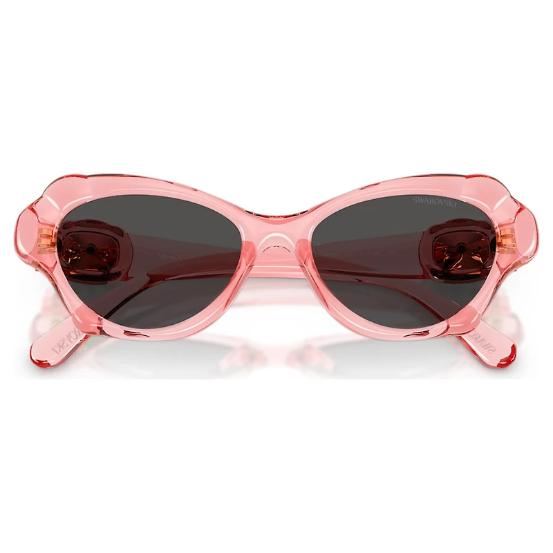 Sunglasses, Pillow shape, SK6050, Pink by SWAROVSKI