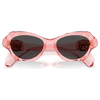 Sunglasses, Pillow shape, SK6050, Pink by SWAROVSKI