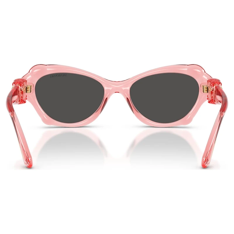 Sunglasses, Pillow shape, SK6050, Pink by SWAROVSKI