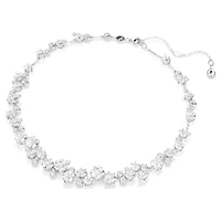 Constella set, Mixed cuts, White, Rhodium plated by SWAROVSKI