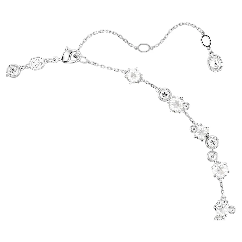 Constella set, Mixed cuts, White, Rhodium plated by SWAROVSKI