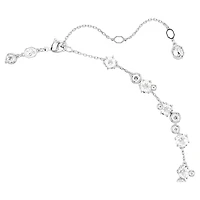 Constella set, Mixed cuts, White, Rhodium plated by SWAROVSKI