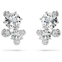 Constella set, Mixed cuts, White, Rhodium plated by SWAROVSKI