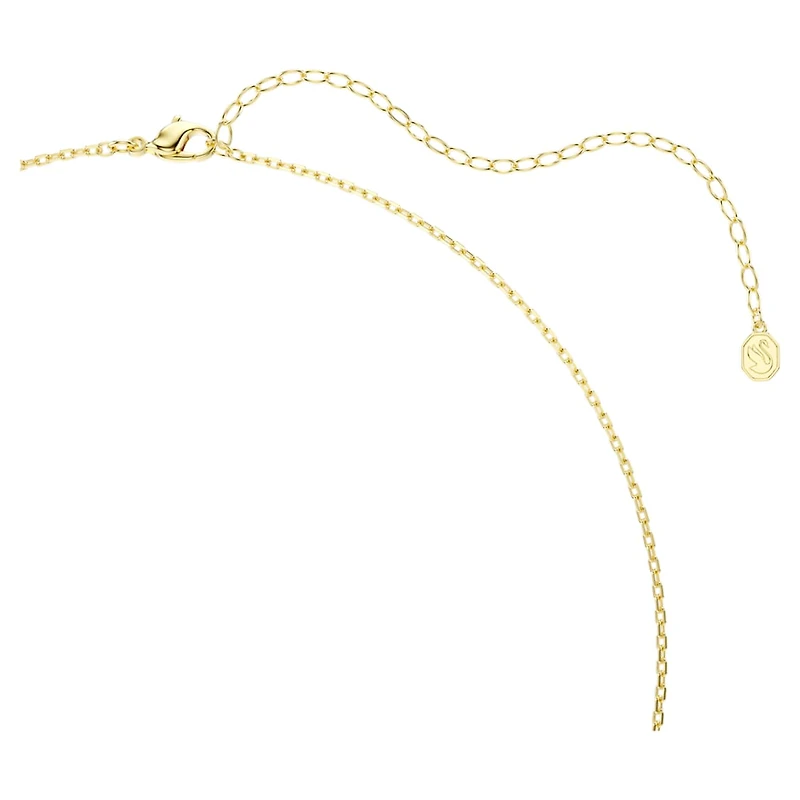 Gema pendant, Mixed cuts, Multicoloured, Gold-tone plated by SWAROVSKI