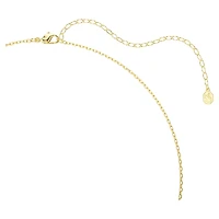 Gema pendant, Mixed cuts, Multicoloured, Gold-tone plated by SWAROVSKI