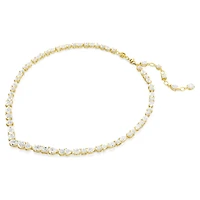 Mesmera necklace, Mixed cuts, White
