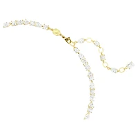 Mesmera necklace, Mixed cuts, White