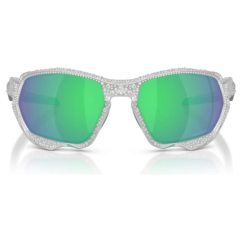 OAKLEY Plazma Sunglasses X-Silver, Silver by SWAROVSKI