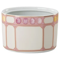 Idyllia sugar bowl, Porcelain, Pink by SWAROVSKI