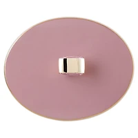 Idyllia sugar bowl, Porcelain, Pink by SWAROVSKI