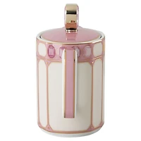 Idyllia creamer jug, Porcelain, Pink by SWAROVSKI