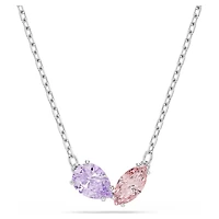 Ariana Grande x Swarovski set, Mixed cuts, Multicoloured, Rhodium plated by SWAROVSKI