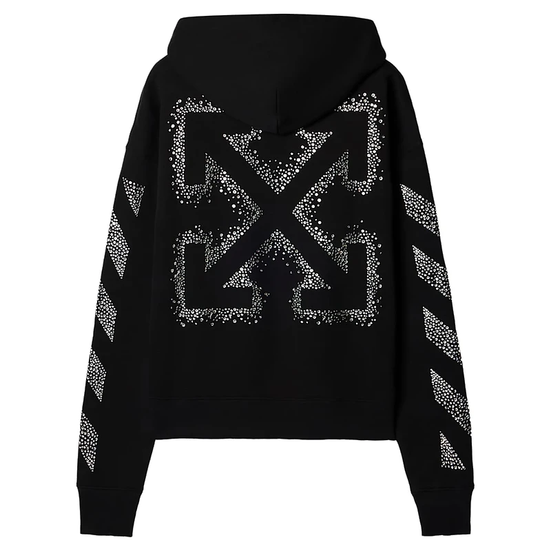 OFF-WHITE™ Arrow Hoodie, Black by SWAROVSKI