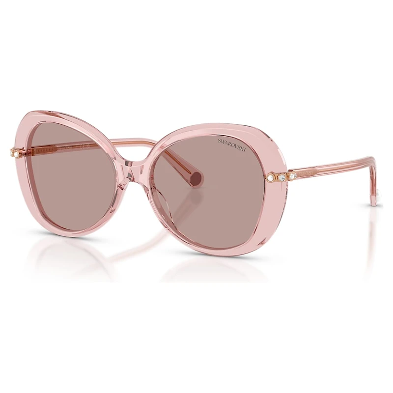 Sunglasses, Butterfly shape, SK6059, Pink by SWAROVSKI