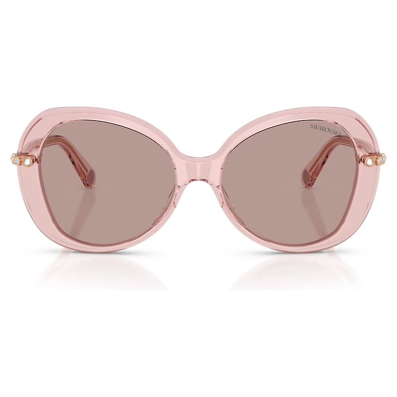 Sunglasses, Butterfly shape, SK6059, Pink by SWAROVSKI