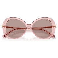 Sunglasses, Butterfly shape, SK6059, Pink by SWAROVSKI