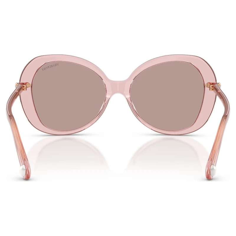 Sunglasses, Butterfly shape, SK6059, Pink by SWAROVSKI