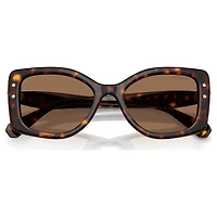 Sunglasses, Pillow shape, SK6058U, Brown by SWAROVSKI