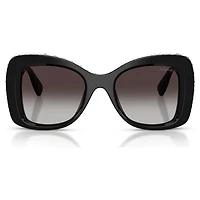 Sunglasses, Butterfly shape, SK6062U, Black by SWAROVSKI