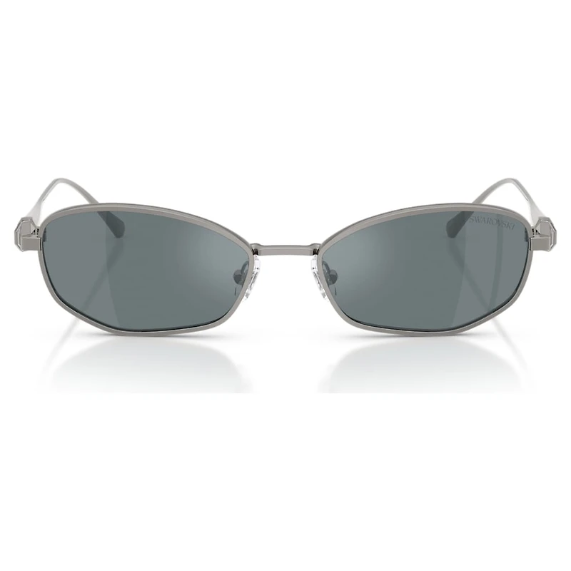 Sunglasses, Pillow shape, SK7042, Silver Tone by SWAROVSKI