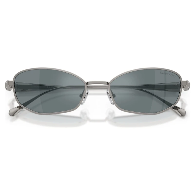 Sunglasses, Pillow shape, SK7042, Silver Tone by SWAROVSKI