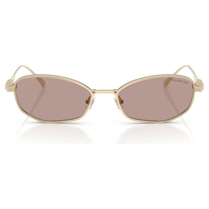 Sunglasses, Pillow shape, SK7042, Pink by SWAROVSKI