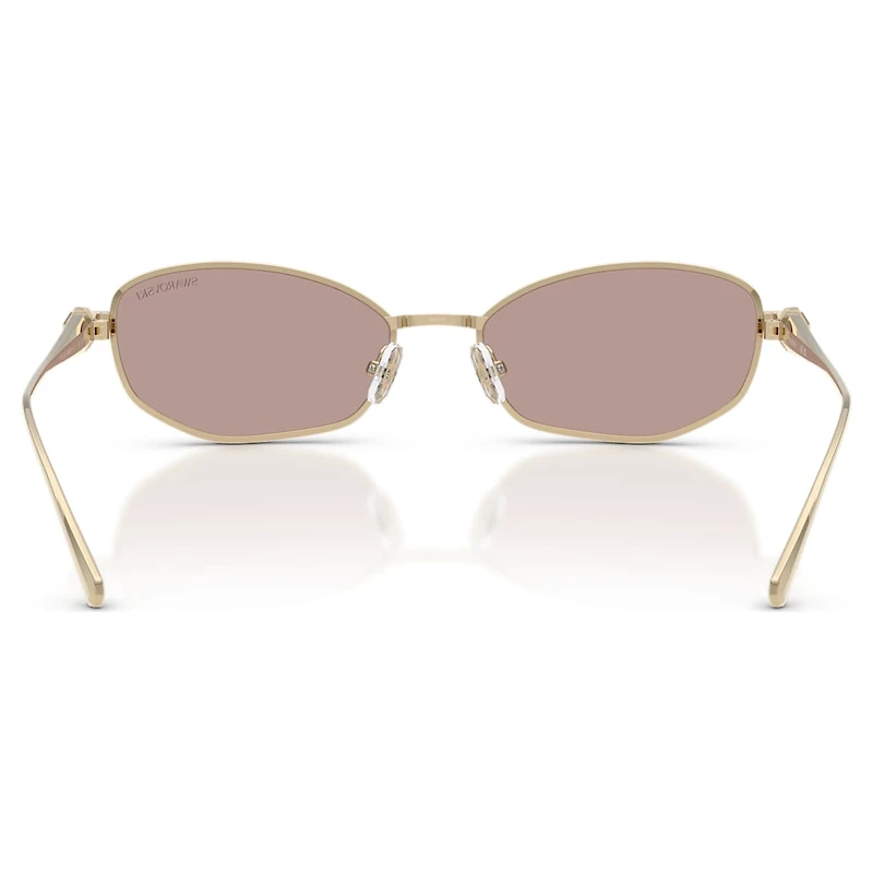 Sunglasses, Pillow shape, SK7042, Pink by SWAROVSKI