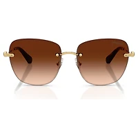 Sunglasses, Square shape, SK7043, Brown by SWAROVSKI