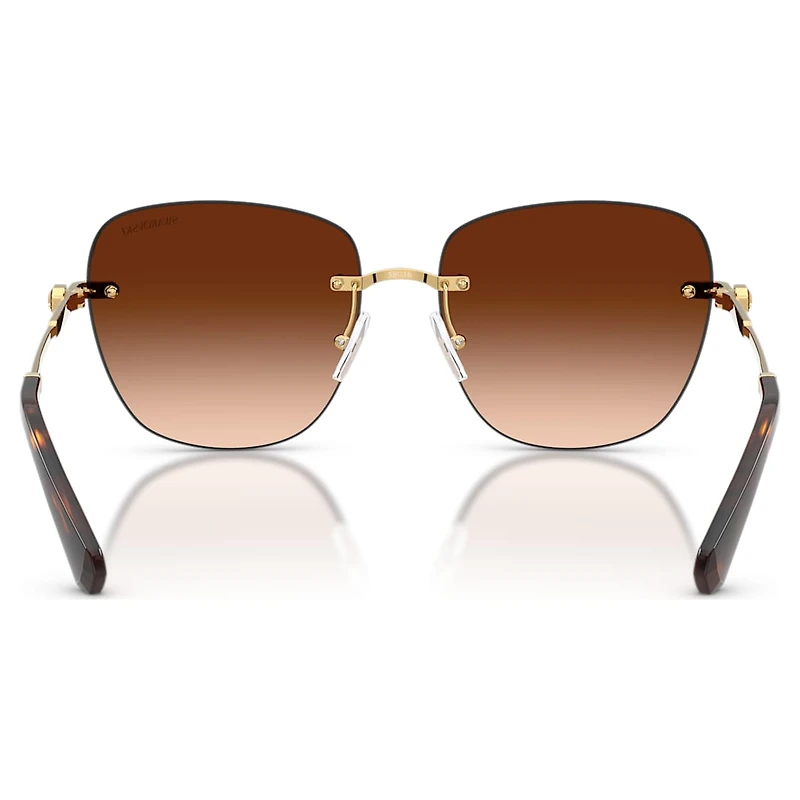 Sunglasses, Square shape, SK7043, Brown by SWAROVSKI