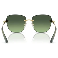 Sunglasses, Square shape, SK7043, Green by SWAROVSKI
