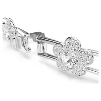 Ariana Grande x Swarovski extender, White, Rhodium plated by SWAROVSKI