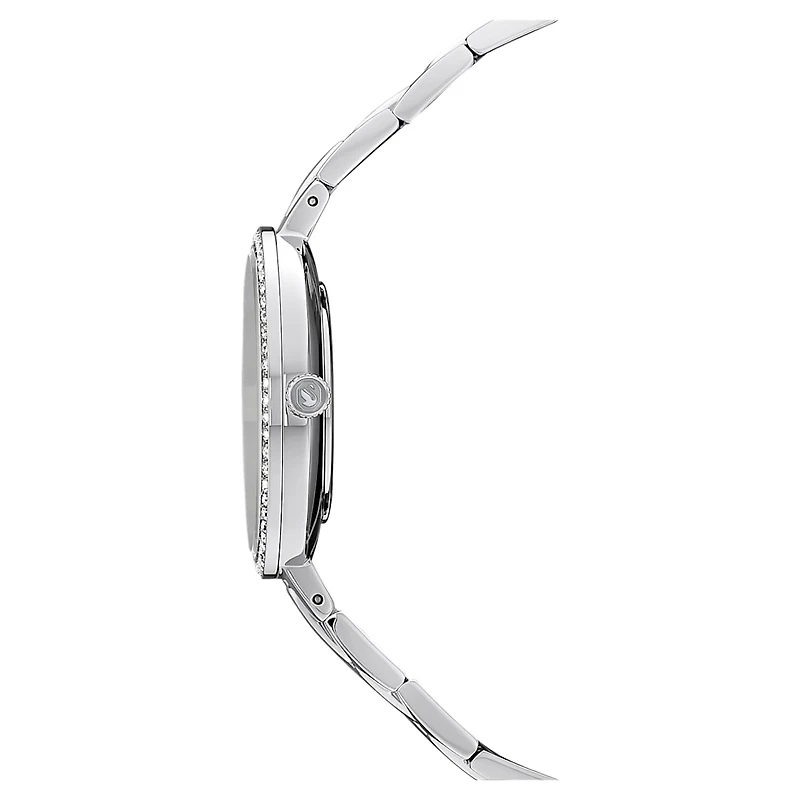 Cosmopolitan watch, Swiss Made, Metal bracelet, Silver Tone