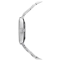 Cosmopolitan watch, Swiss Made, Metal bracelet, Silver Tone