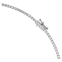 Octagon necklace, Lab-grown diamonds 12.86 ct tw, Octagon shape, 18K white gold by SWAROVSKI