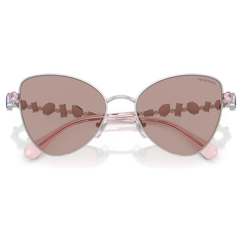 Sunglasses, Butterfly shape, SK7034, Multicoloured by SWAROVSKI