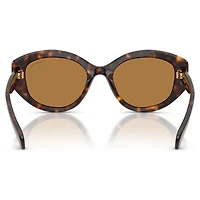 Sunglasses, Cat-eye shape, SK6005, Brown by SWAROVSKI
