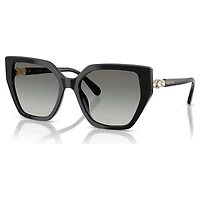 Sunglasses, Square shape, SK6016, Black by SWAROVSKI
