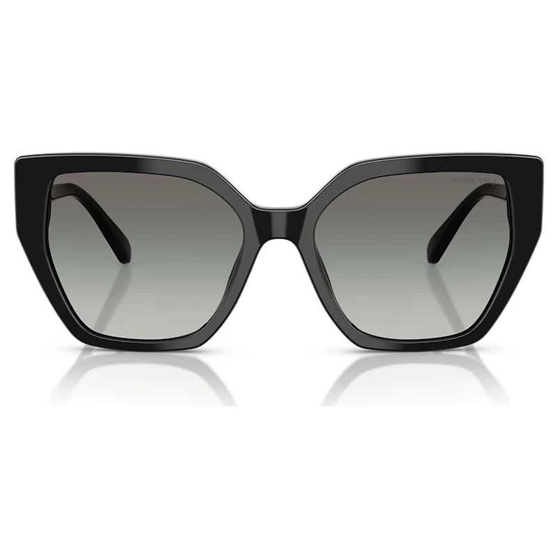 Sunglasses, Square shape, SK6016, Black by SWAROVSKI