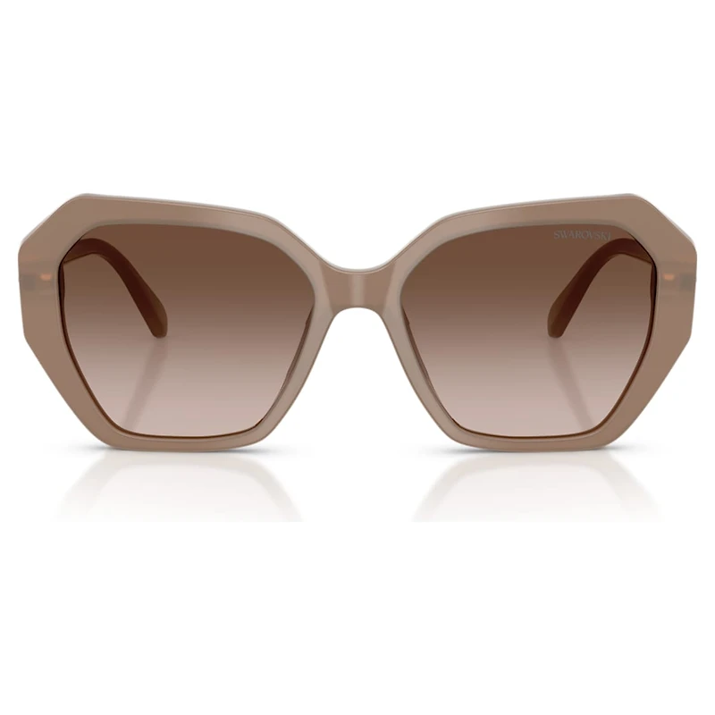 Sunglasses, Square shape, SK6017, Brown by SWAROVSKI