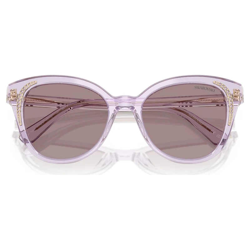 Sunglasses, Butterfly shape, SK6031, Purple by SWAROVSKI