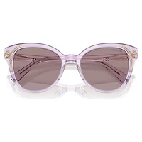 Sunglasses, Butterfly shape, SK6031, Purple by SWAROVSKI