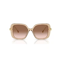 Sunglasses, Pillow shape, SK6011, Brown by SWAROVSKI
