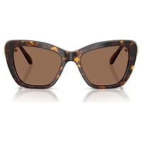 Sunglasses, Cat-Eye shape, SK6018, Brown by SWAROVSKI