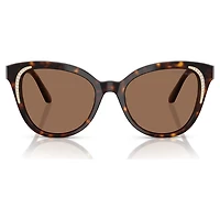 Sunglasses, Butterfly shape, SK6031, Brown by SWAROVSKI