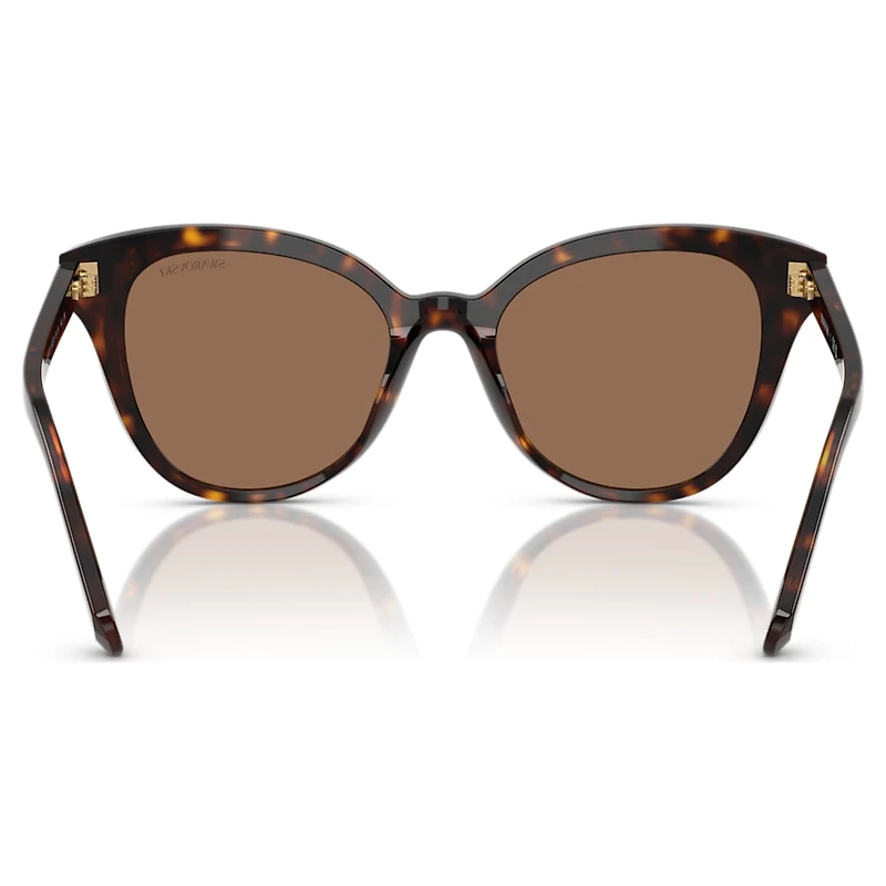 Sunglasses, Butterfly shape, SK6031, Brown by SWAROVSKI
