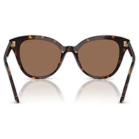 Sunglasses, Butterfly shape, SK6031, Brown by SWAROVSKI