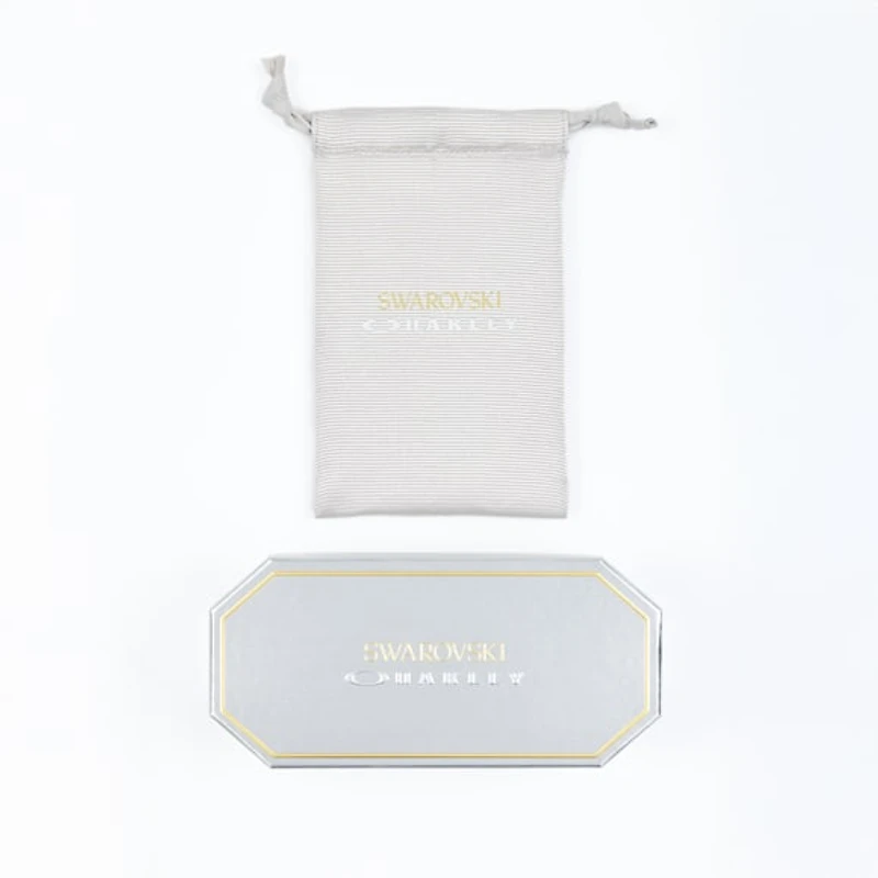 OAKLEY Plazma Sunglasses X-Silver, Silver by SWAROVSKI