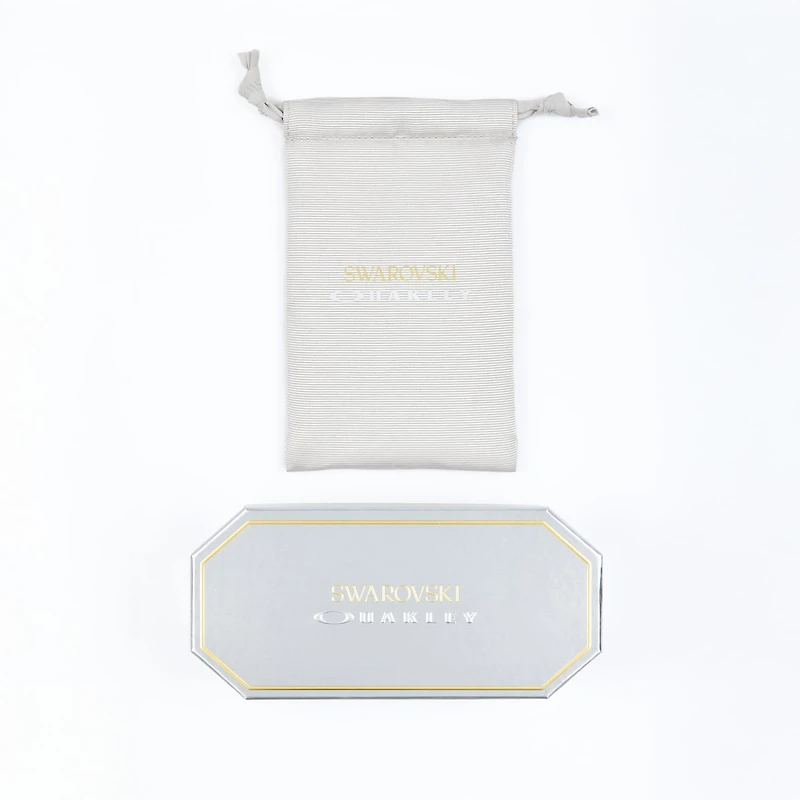 OAKLEY Plazma Sunglasses X-Silver, Silver by SWAROVSKI